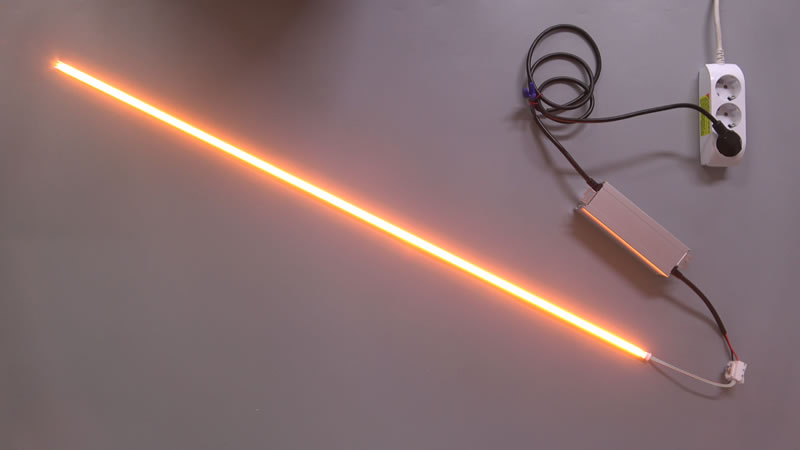 오렌지색 LED SMPS 연결