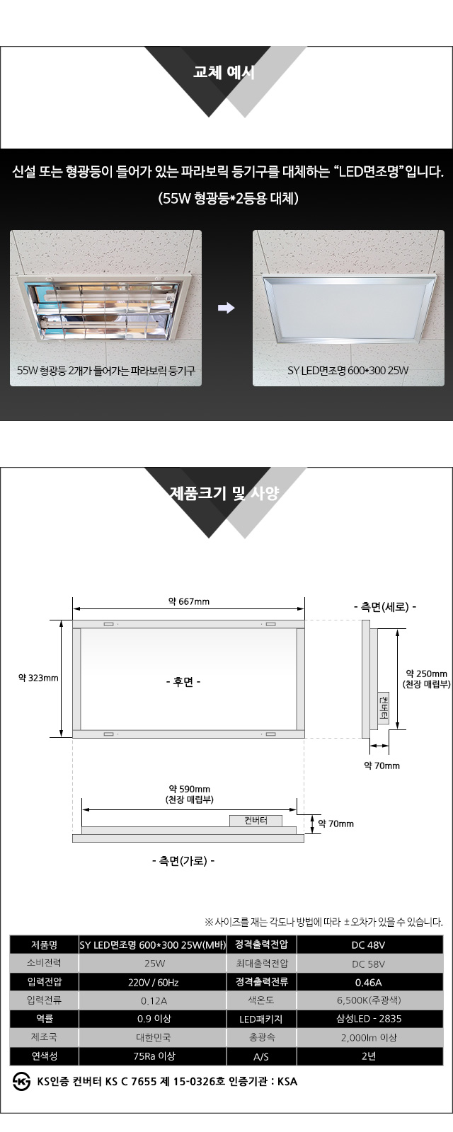 LED평판조명